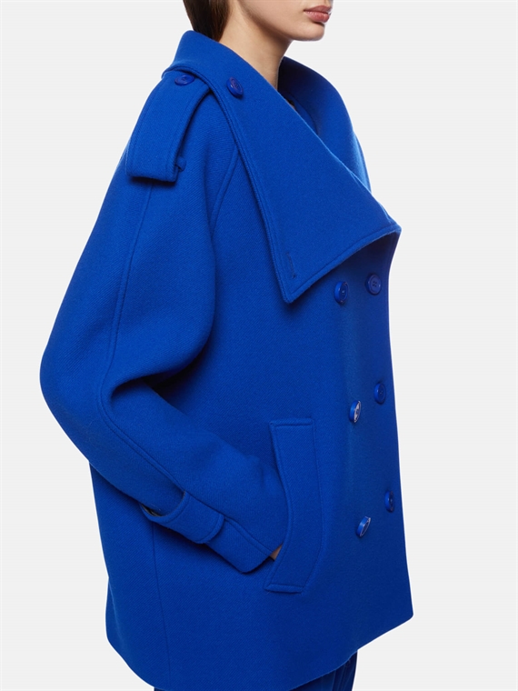 Dondup Peacoat Jakke, Cobalt Blue